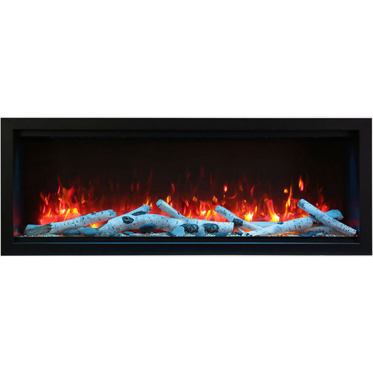 Amantii Symmetry XT 50" Smart Electric Fireplace - SYM-50-XT - Chimney Cricket