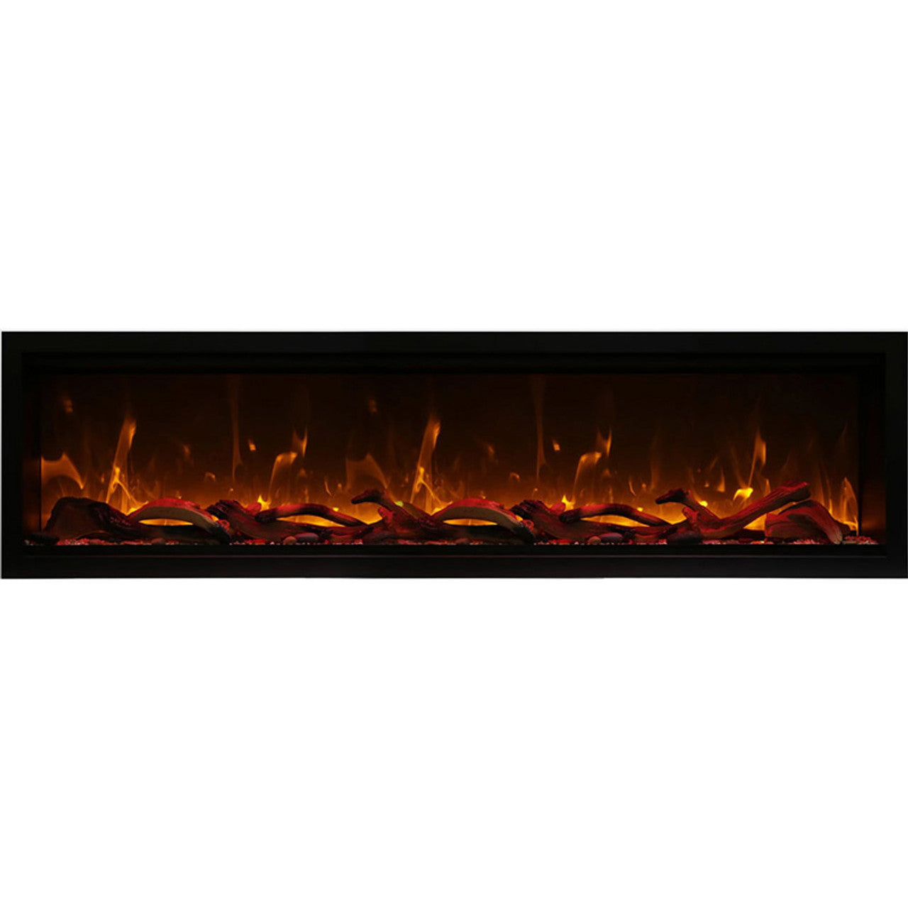 Amantii Symmetry Bespoke XT 74" Smart Electric Fireplace - SYM-74-XT-BESPOKE - Chimney Cricket