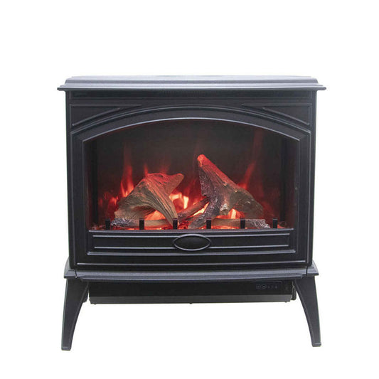 Amantii Freestanding Cast-Iron Electric Fireplace - E50-NA - Chimney Cricket