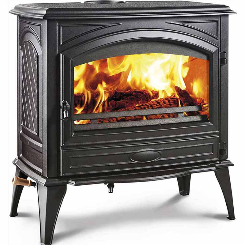 Amantii Lynwood Series Freestanding Cast-Iron Electric Fireplace