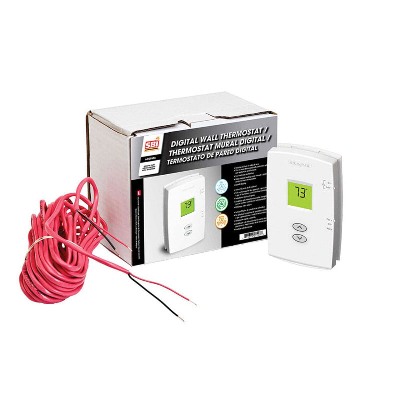 Ventis Digital Wall Thermostat - AC05558 - Chimney Cricket