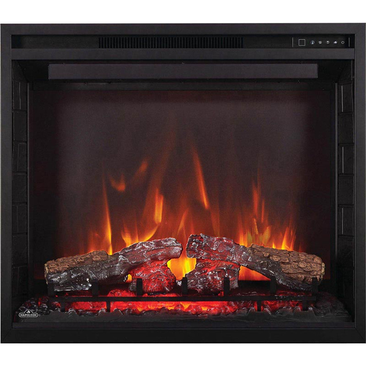 Napoleon Element 36 Self-Trimming Built-in Electric Fireplace - NEFB36H-BS-1 - Chimney Cricket