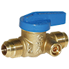 Valve, 1/2" Flare X 1/2" Flare, Blue Top Ball Valve, Legend, T-3000 Series, 102-313 (CS10) - Chimney Cricket