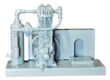 107 Style, Steel Baseplate, Liquid Trap, 4-Way Valve, Strainer, Adjustable Slide Base, V-Belt Drive and Enclosed Belt Guard - 140281 - Chimney Cricket