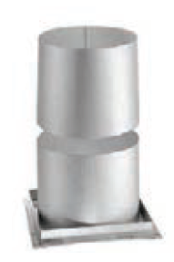 Duravent 24" DuraTech Firestop Radiation Shield - 24DTFRS, 810000504 - Chimney Cricket