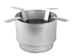 Duravent 10" DuraTech Round Ceiling Support Box - 10DT-RCS, 810000298 - Chimney Cricket