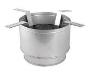 Duravent 14" DuraTech Round Ceiling Support Box - 14DTRCS, 810000368 - Chimney Cricket