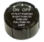 Hpc Black Control Knob For Fppk Series