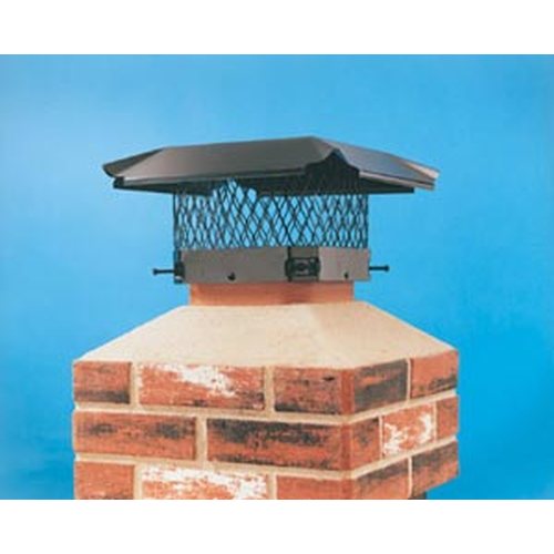 Black Single Flue 1818 Tabscrew Cap