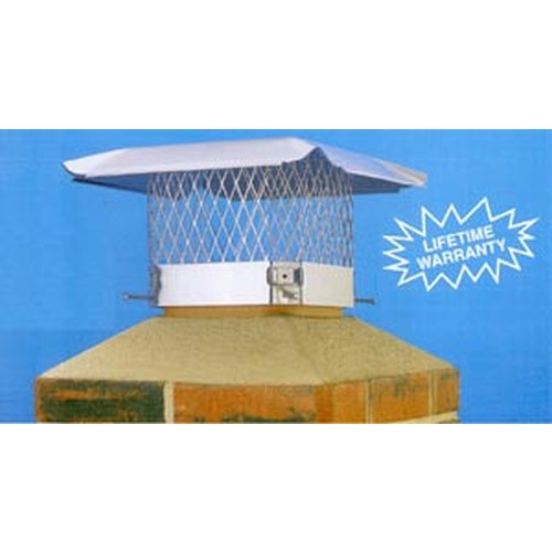 Stainless Steel Single Flue Chimney Cover 5" X 9"