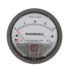 Test Gage Only, Magnahelic, 0-20” WC, w/ Buna-N Diaphragm, Dwyer, 2020-BUNA1-IC - Chimney Cricket