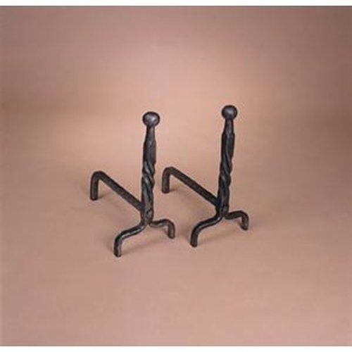 Ball End Andirons Set
