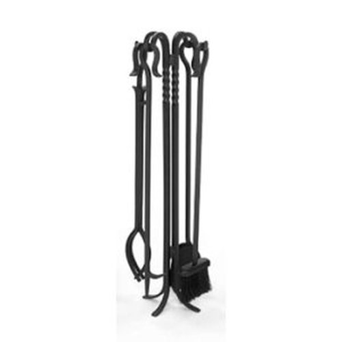 Classic Black Wrought Iron Tool Set - 33