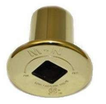 HPC Polished Brass Flange - Chimney Cricket