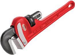 Pipe Wrench, 12" Straight, Heavy Duty, Ridgid - 31015 - Chimney Cricket