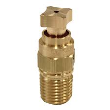 Vent Valve, 1/4", Knurled, #54 Orifice, RegO, 3165C (CS50) - Chimney Cricket