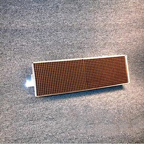 Catalytic Combustor 3.625 X 9 X 2 With Metal Band And Tabs