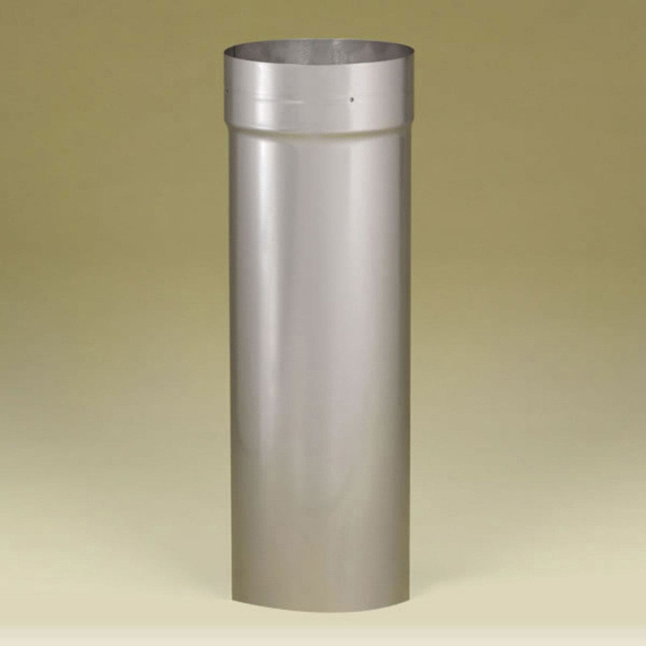 10" Heatfab 304-Alloy Stainless Steel Saf-T Liner 18" (adjusts 4"-16") Slip Connector - 41024SS - Chimney Cricket