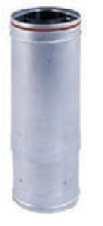 Duravent 3"x5" Concentric Vent 12"-18" Telescoping Adjustable Pipe Length - Chimney Cricket
