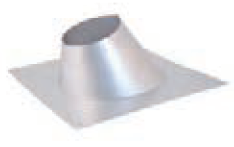 Duravent 3"x5" Concentric Vent 0/12-12/12 Adjustable Flashing - Chimney Cricket