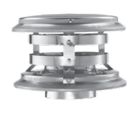 Duravent 3" PelletVent Vertical Cap - Chimney Cricket