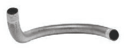 Duravent 4" Diameter PelletVent Pro 60" Flex Pipe - Chimney Cricket