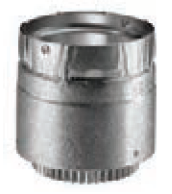 Duravent 3" Diameter PelletVent Pro Male Flex Adapter - Chimney Cricket