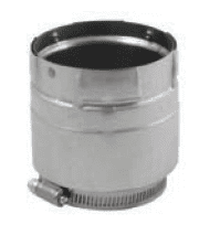 Duravent 4" Diameter  PelletVent Pro Quick Release Adapter - Chimney Cricket