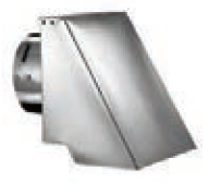 Duravent 3" PelletVent Pro Square Horizontal Cap - Chimney Cricket