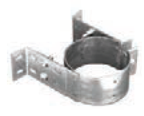 Duravent 3" Diameter PelletVent Pro Adjustable Wall Strap - Chimney Cricket