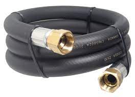 Hose Assembly, 3/8" ID X 2' Thermoplastic Hose w/ 3/8" F. Flare Swivel Ends, I6TC24FS6FS6 - Chimney Cricket