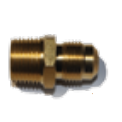 HPC 3/8" x 1/2" MIP Male Connector - Chimney Cricket