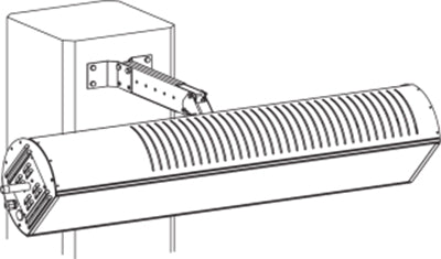 Column Mounting Arm Kit, Suitable for Columns - Chimney Cricket