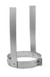 Duravent 5" x 8" DirectVent Pro Elbow Strap - 58DVA-ES, 810001397 - Chimney Cricket