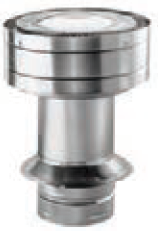 Duravent 5"x8" DirectVent Pro Extended Vertical Termination Cap - Chimney Cricket