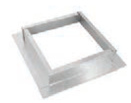 Duravent 5" x 8" DirectVent Pro Vinyl Siding Standoff Kit - 58DVA-VSK, 810001405 - Chimney Cricket