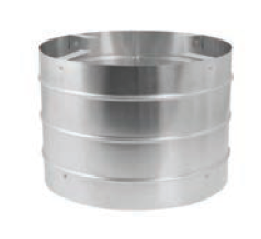 Duravent 4"x6 5/8" DirectVent Pro Vertical Windguard - Chimney Cricket