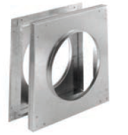 Duravent 5" x 8" DirectVent Pro Wall Firestop - 58DVA-WFS, 810001403 - Chimney Cricket