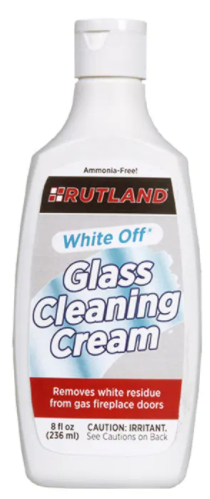 Rutland White-Off Glass Cleaning Cream - Chimney Cricket