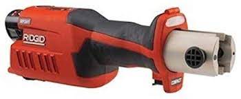 Press Tool, Inline Compact, 12V Cordless, RP-241, (NO JAWS)  w/ LIO Batteries, Charger and Case, Ridgid - 57383 - Chimney Cricket