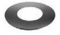 Duravent 7" & 8" DuraTech Round Trim Collar for Round Support Box - Chimney Cricket