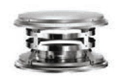 Duravent 8" Diameter DuraTech Chimney Cap - Chimney Cricket