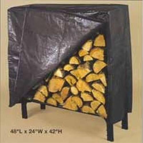 Black Poly Cover For 45" Log Rack