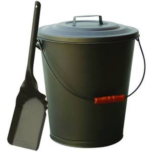 Bronze Ash Bin & Shovel
