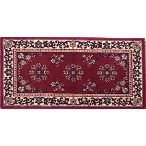 Burgundy Rectangle Oriental Rug 22X44