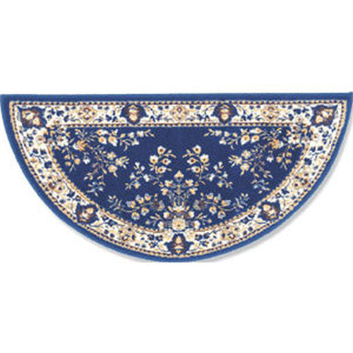 Blue Half Round Oriental Rug 25X56