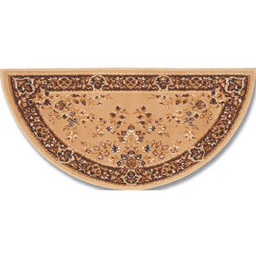 Beige Half Round Oriental Rug 25X56