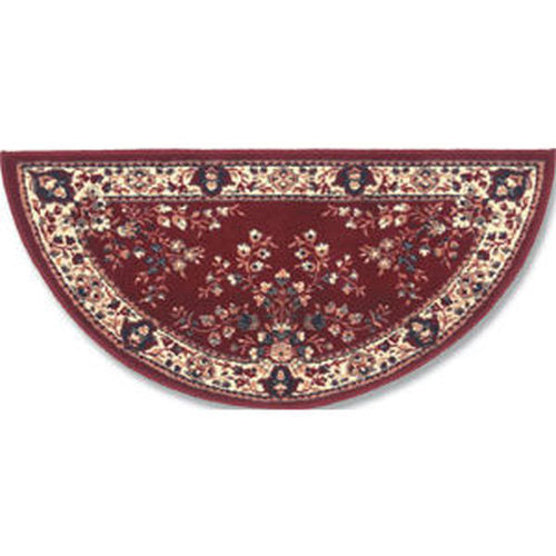 Burgundy Half Round Oriental Rug 25X56