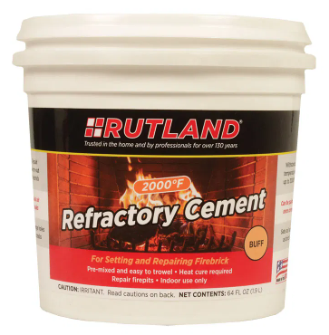 Rutland Refractory Cement (1/2 gallon) - Chimney Cricket