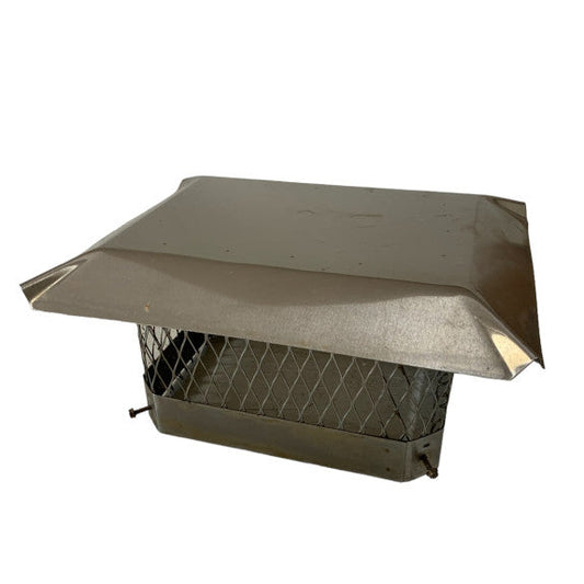 13 5/8 x 9 5/8 Rain Cap Stainless Steel - Clearance